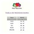 thumbnail image 4 of Sudadera Fruit of the Loom . Para mujer con capucha y cierre, gris jaspe obscuro, talla CH, 4 of 4