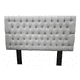thumbnail image 2 of Cabecera El Bazar Store Capitonada Soho Plata King Size, 2 of 6