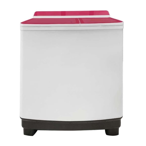 Lavadora Doble Tina Atvio Home Semiautomática Twin 15 Kg Rojo
