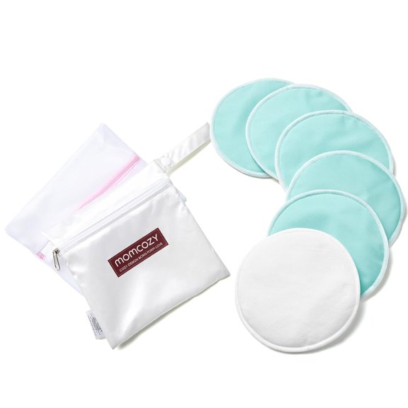 Momcozy Almohadillas Mamarias Reutilizables, 4 Capas De Súper Absorbentes