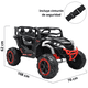 thumbnail image 5 of Montable Electrico Speed para Niños Control Remoto Luces Led y Sonido Bluetooth 12v - Negro., 5 of 7