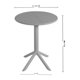 thumbnail image 2 of Mesa Redonda Tipo Bistró para Interior y Exterior 60 cm con Base Central – Diseño Moderno Jardín EKE Life Home, 2 of 5