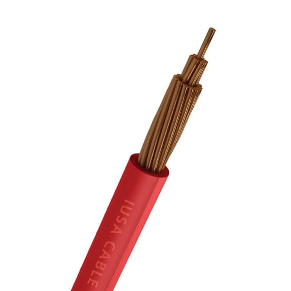 Cable Thhw-Ls Rohs IUSA Calibre 10 AWG Rojo 50 M
