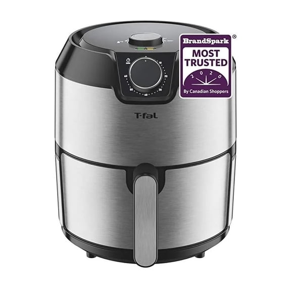 Freidora de Aire T-fal EY201D50 Acero Inox 4.2L Temporizador 60 Minutos