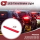 thumbnail image 2 of Luz de freno LED de tercera Unique Bargains para Nissan Altima Sentra Maxima 2003-2012 26590-4Z000 Rojo 3ra Luz de Freno Montada en Alto 265904Z000 Barra de Luz de Freno Central Alta, 2 of 7