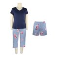 thumbnail image 1 of Pijama Disney Princesas para Dama Playera Manga Larga con Pantalón Lila Talla G 2 Piezas, 1 of 2
