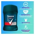 thumbnail image 3 of Antitranspirante Rexona antibacterial + invisible en barra para caballero 45 g, 3 of 4