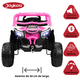 thumbnail image 3 of Montable Electrico para Niños Mini 4x4 Bluetooth Luz Sonido Batería 12v - Rosa, 3 of 7