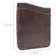 thumbnail image 5 of Tarjetero Vertical Unisex Piel Genuina Pull Up Compacto marron, 5 of 6