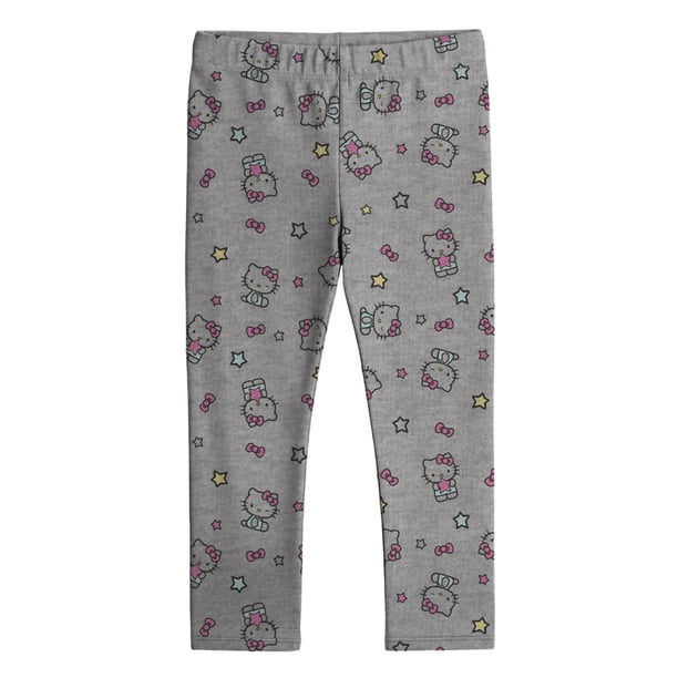 Legging Hello Kitty para Niñas Gris Talla 8