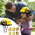 thumbnail image 1 of Juego de cascos y protecciones para niños | Equipo de protección de 7 piezas para ciclismo, skate, patinaje en línea | Casco ABS ajustable, rodilleras, codados, muñequeras | Ligero, transpirable, 1 of 5