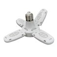 thumbnail image 1 of de cochera, 28W E27 2300lm luces LED deformables de tejado de cochera de cochera con 4 paneles LED ajustables, 1 of 8