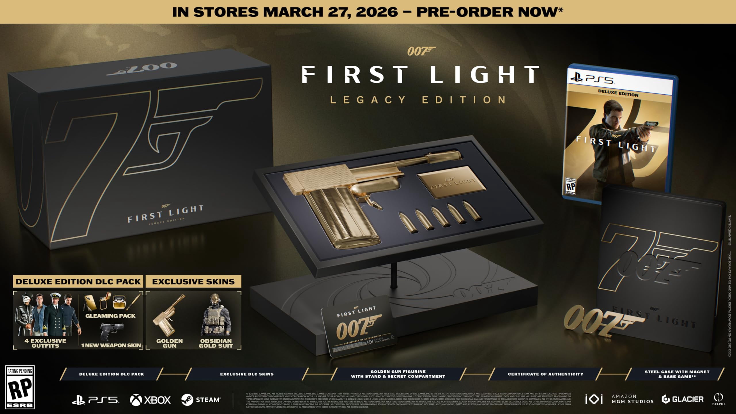 Videojuego IOI 007 First Light Legacy Edition PS5