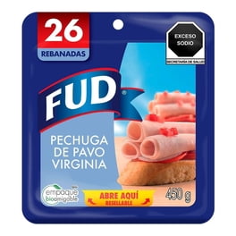 Pechuga de pavo FUD virginia 450 g