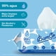 thumbnail image 2 of Bum Co. | Toallitas húmedas para bebé, caja con 1,200 pz (12 paquetes de 100 toallitas c/u) | 99% agua, Hipoalergénicas, Sin fragancia, Más largas, 2 of 8