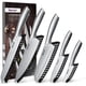 thumbnail image 1 of Juego de cuchillos de cocina Hecef de acero inoxidable 5 piezas Con mango ergonómico, 1 of 12