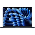 thumbnail image 1 of Apple MacBook Air 15.3” M5 10-Core, CPU 10-Core GPU, 16GB RAM, 512GB SSD, Liquid Retina, macOS, Midnight, 1 of 4