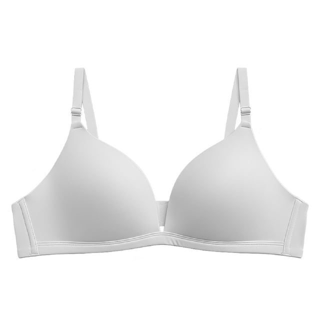 Brassiere Vicky Form para Mujer, Copa Triangular sin Varillas Blanco 34C