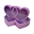 thumbnail image 1 of Caja de regalo de 2 piezas para San Valentín, regalos para el Día de la Madre, cumpleaños Púrpura, 1 of 9