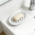 thumbnail image 1 of CaiYueKe Silicone Soap Holder Drainage Soap Dish Tray for Shower Bathroom Sink, Non-Slip Soap Saver Pad Soap Lifting Rack for Bar Soap, Kitchen Sponge Holder, Soap Storage Organizer for Countertop, 1 of 7