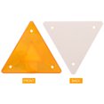 thumbnail image 3 of FOMIYES 10Ud Reflectores Triangulares De Plástico Advertencia, 3 of 6