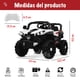thumbnail image 2 of Kids House Carrito Montable Buggy Rocket 12V para Niños, Motor Dual, Control Remoto, Puertas Dobles, Luces LED, Música, Avance y Retroceso, Bluetooth, Batería Recargable, Seguro y Divertido, 2 of 5