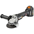 thumbnail image 1 of Amoladora Angular WORX WX812L Power Share Inalámbrica Batería de 20 V Ligera Motor sin Escobillas Negro y Anaranjado, 1 of 2