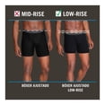 thumbnail image 3 of Bóxer Ajustado Fruit Of The Loom para Hombre, Low Rise Multicolor 4 Piezas Talla G, 3 of 4
