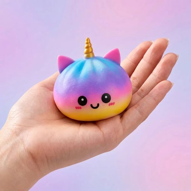 Squishy Squeeze Jelly Squish Juguete Antiestres Forma de Medusa Gigante