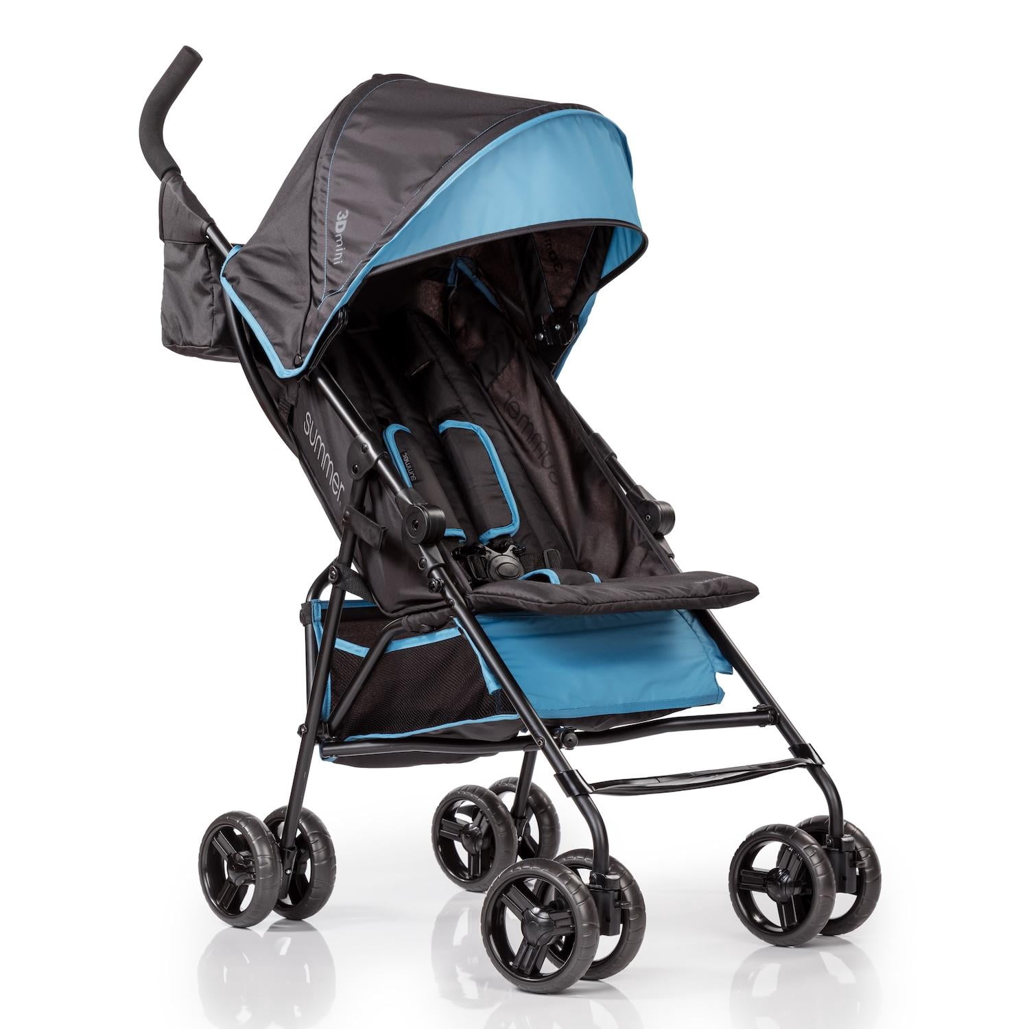 Carriola Azul Plegable 3Dmini Summer By Ingenuity 32643 negro 9999-SIN TAMAÑO