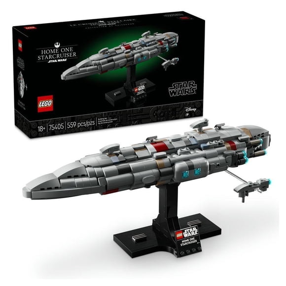 Set LEGO Star Wars Crucero Espacial Hogar Uno Modelo 75405