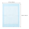 thumbnail image 2 of FOMIYES 20Ud Colchas Desechables Absorbentes De Tela No Tejida Para Hogar Color Azul, 2 of 8