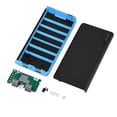 thumbnail image 2 of 20000mAh Ultra Gran Capacidad 4 Salida USB Carga Rápida Caja Móvil Power Bank Kit DIY Azul, 2 of 8