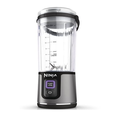 Licuadora Ninja Blaster Portátil 1 Velocidad 7.4 Volts 500 ml Color Negro