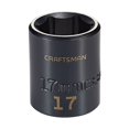 thumbnail image 1 of Empalme métrico Impact Socket CRAFTSMAN Shallow de 17 mm 3/8 pulgadas, 1 of 1