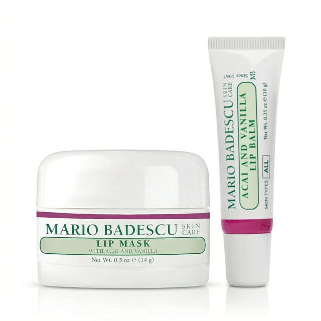 Bálsamo Labial Mario Badescu Dúo Acai Berry y Vainilla | Walmart en línea
