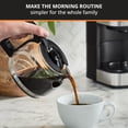 thumbnail image 3 of KRUPS Simply Brew 5 Cup Coffee Maker, Cold Brew, Drip Free & Keep Warm Functions, Stainless Steel Coffee Maker Silver and Black, 3 of 5