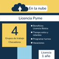 thumbnail image 3 of BioNet Reloj checador biométrico serie A, más licencia PYME, asistencia de tiempos de 25 empleados por huella digital, máquina para fichar, marcar tarjeta, control de asistencia, 3 of 7