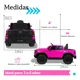 thumbnail image 2 of Carro Montable Eléctrico Niño Camioneta Pickup Con Control Rosa, 2 of 8