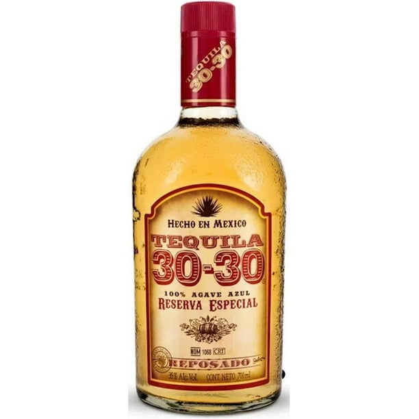 Pack de 6 Tequila 30-30 Reposado 700 ml