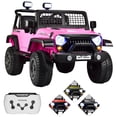 thumbnail image 1 of Camioneta montable eléctrica JOYKOO para Niños 12v Rosa, 1 of 8