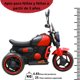 thumbnail image 5 of Moto Montable Eléctrica Retro Para Niños 3 Ruedas 6V Bluetooth Luces Música Desde 3 Años Hasta 25 Kg, 5 of 7