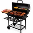 thumbnail image 1 of Asador de Carbon Ahumador Jardimex Parrilla 70cm Mesa Frontal Cenicero, 1 of 7