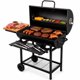 thumbnail image 1 of Asador de Carbon Ahumador Jardimex Parrilla 70cm Mesa Frontal Cenicero, 1 of 7