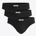 thumbnail image 1 of Bikini George para Hombre, ajustado Negro 3 piezas Talla CH, 1 of 3