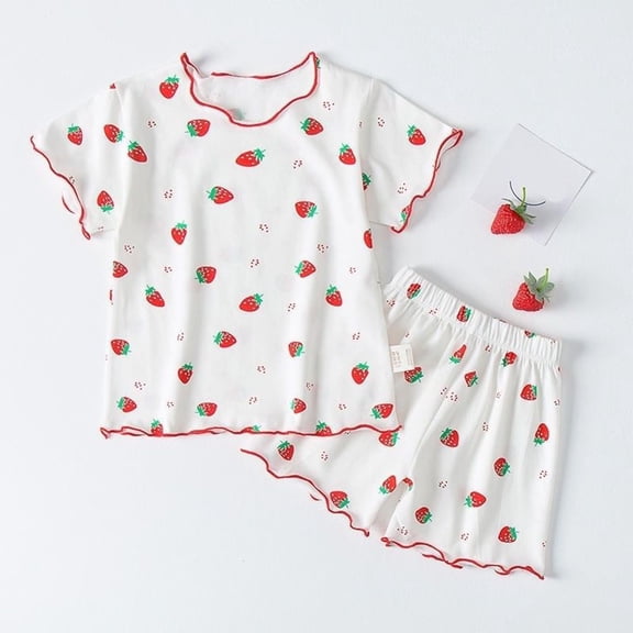 Conjunto de pijama infantil de manga larga con estampado informal de dos piezas, ropa de estar por casa suave y transpirable para niños y niñas pequeños, primavera, verano e invierno, tallas 80-130.