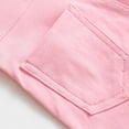 thumbnail image 4 of Leggings de color liso para niñas pequeñas, pantalones ajustados casuales de algodón suave con estampado, 3-4 años, 110, 3/T, 4 of 4