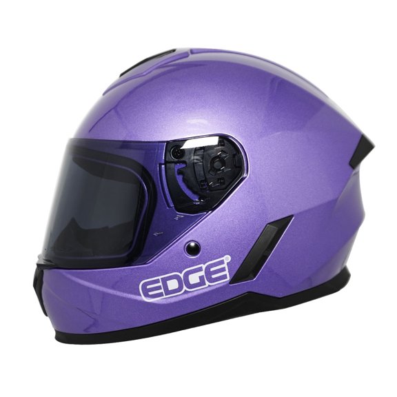 Casco Para Moto Integral Juvenil Morado Mate Doble Certificación S