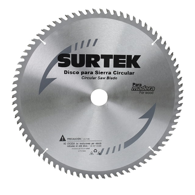Disco Para Sierra Circular SURTEK 10' 80 Dientes