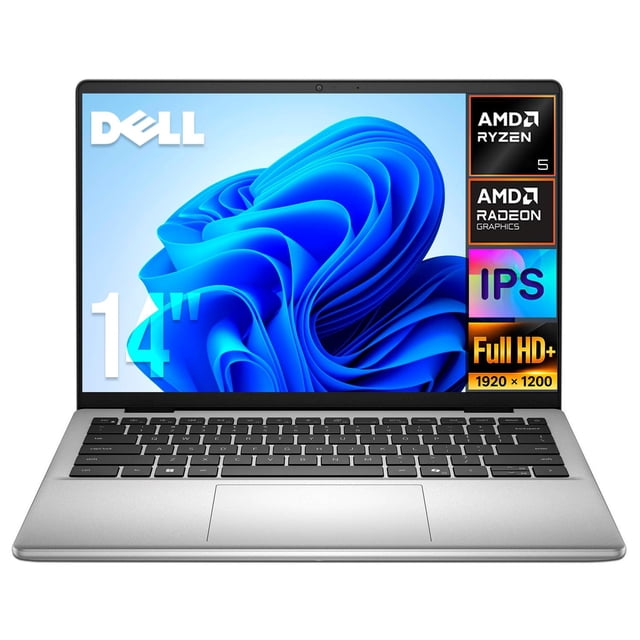 Laptop Dell Pro 14 Essential AMD Ryzen 5 220 8GB DDR5 SSD 512GB Pantalla 14" IPS FHD+ Windows 11 Teclado Español